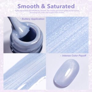 Creamy silky cat‑eye gel polish, smooth buttery uv nail gel wholesale private label